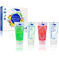 TRISWIM Premium Conjunto De Viaje Después De Nadar Para La Eliminación De Cloro (4x90ml)